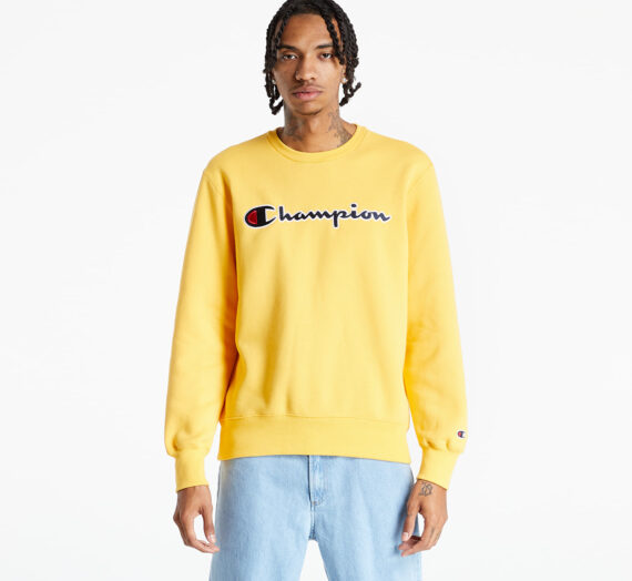 Суичъри и пуловери Champion Crewneck Sweatshirt Yellow 1130752