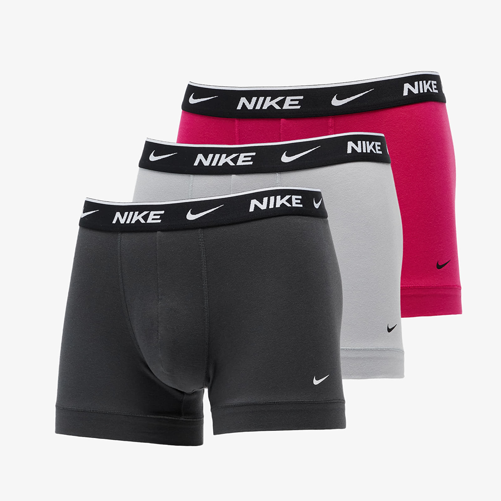 Боксерки Nike Trunk 3 Pack Pink/ Grey/ Black 1130953