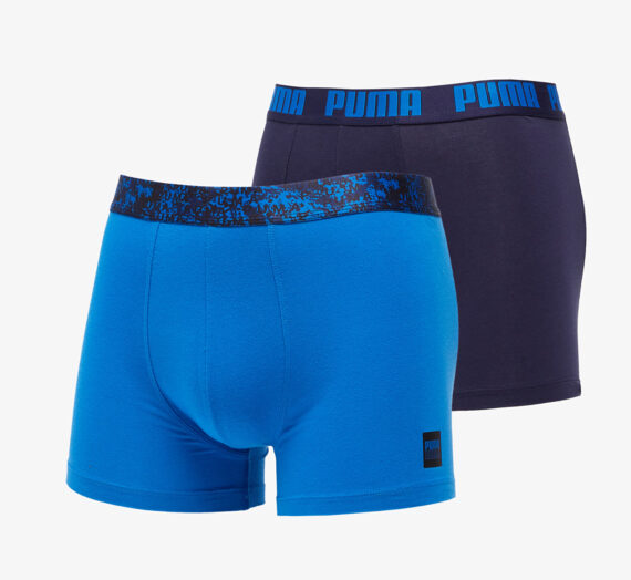 Боксерки Puma 2 Pack Everyday Comfort Boxers Blue Combo 1158187