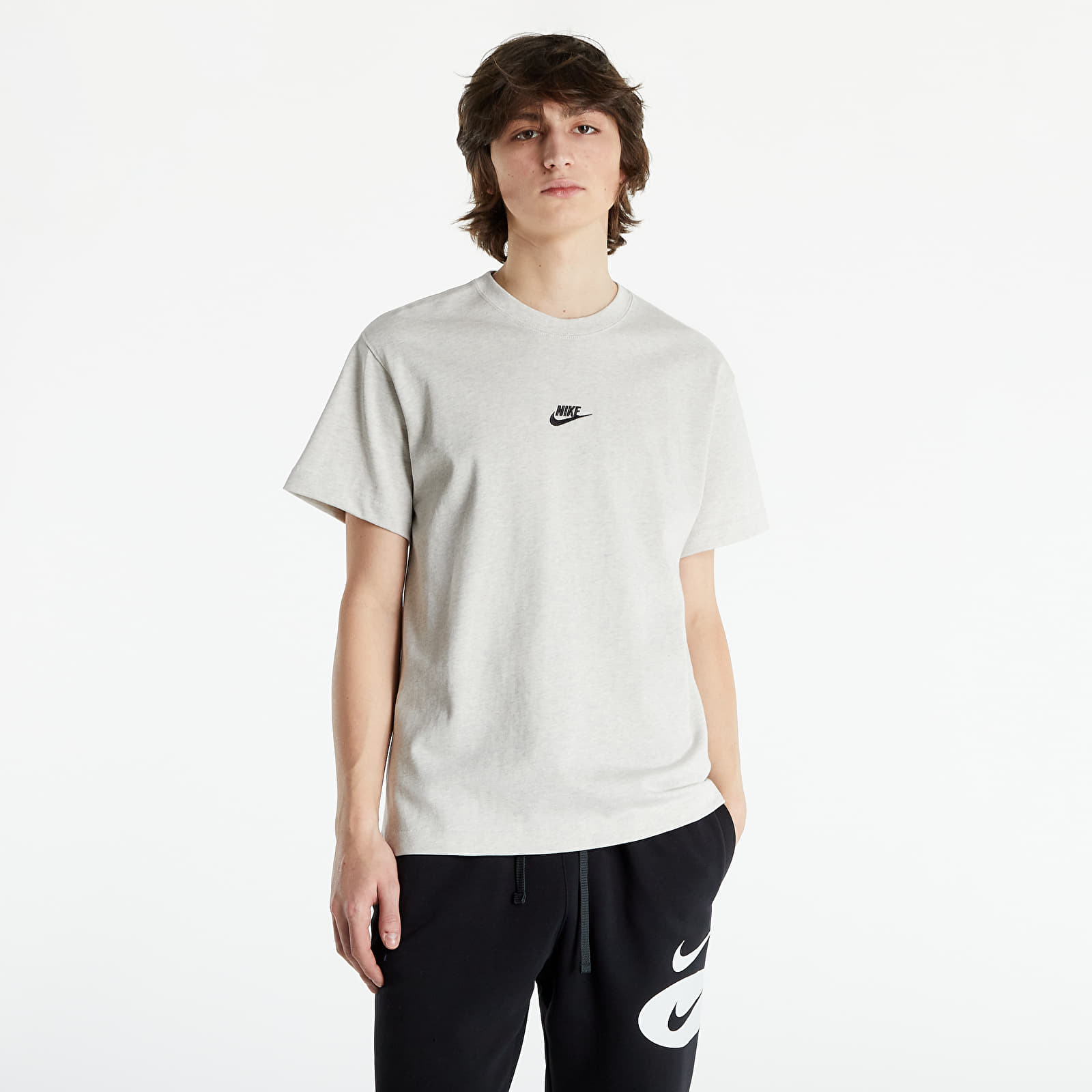 Тениски Nike NSW Premium Essentials Men’s T-Shirt Light Bone/ Htr/ Black 1167301