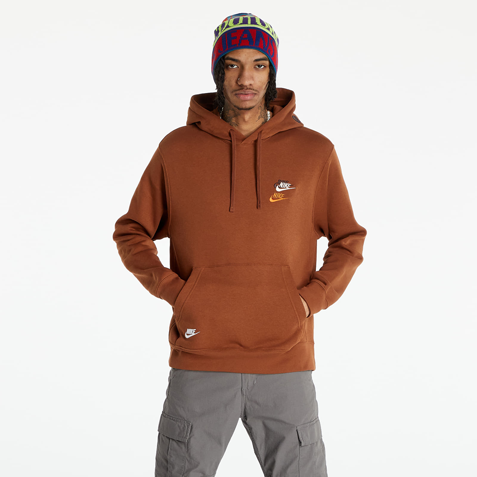 Суичъри и пуловери Nike Sportswear Sport Essentials+ Men’s Pullover Hoodie Pecan/ Pecan 1177300