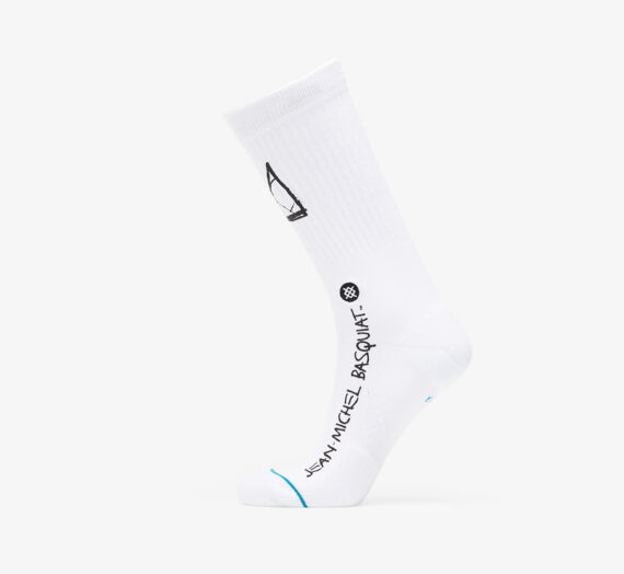 Чорапи Stance Jean-Michel Basquiat Signature Crew Sock White 1199197