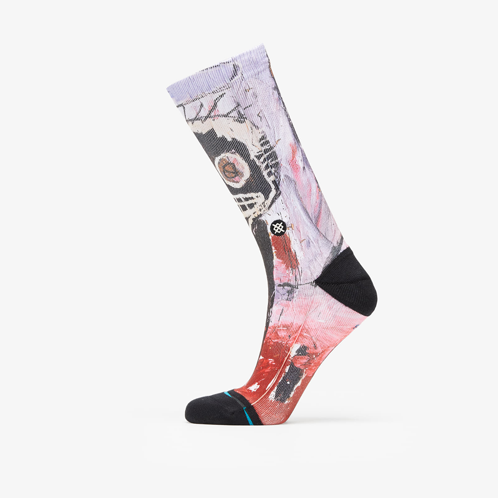 Чорапи Stance Jean-Michel Basquiat 1982 Crew Sock Black 1199206