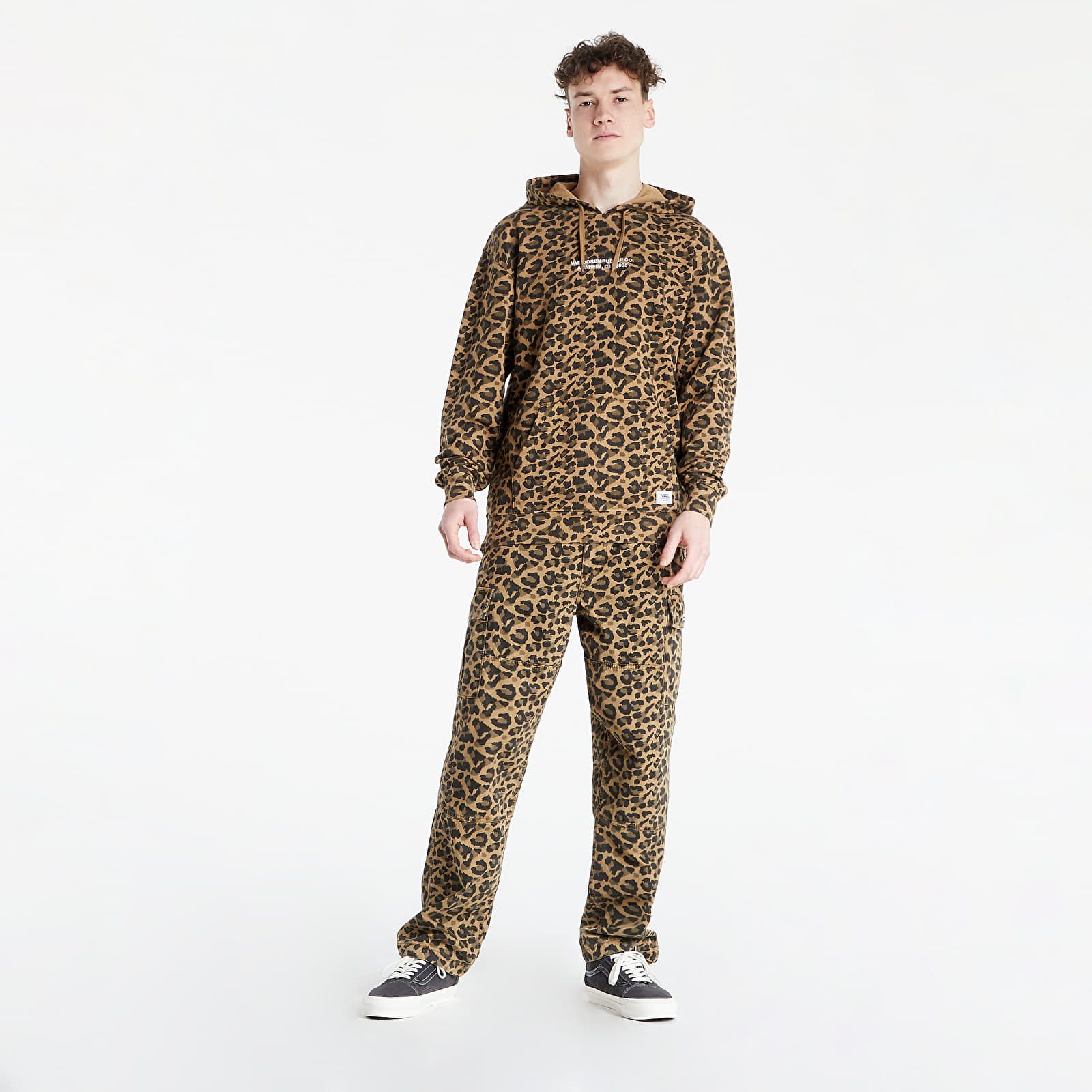 Суичъри и пуловери Vans Anaheim Print Mash Up Po Ii Leopard 1236046