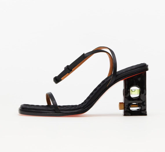Дамски кецове и обувки HERON PRESTON Bubble-Level Ankle Strap Sand Black Black 1257466