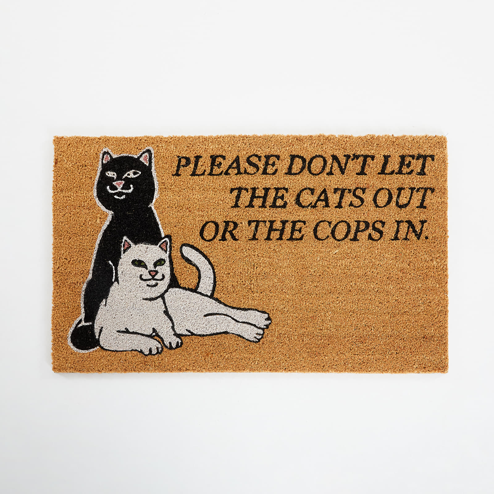 Други дамски аксесоари RIPNDIP Don’t Let The Cops In Rug Brown 1321267