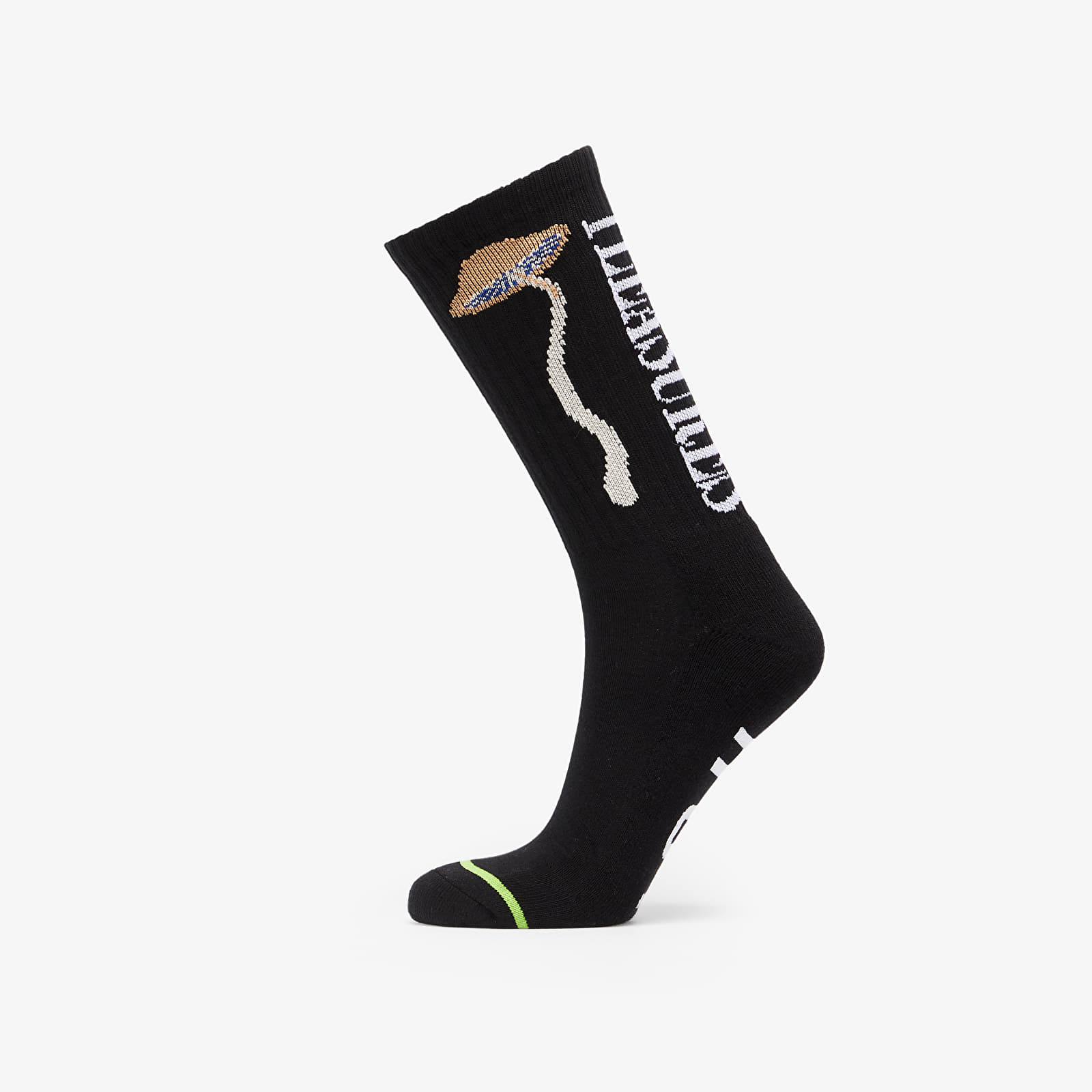 Чорапи HUF x PLEASURES Spore Sock Black 1321423