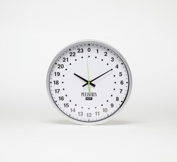Други дамски аксесоари HUF x PLEASURES Sanford Clock White 1321642