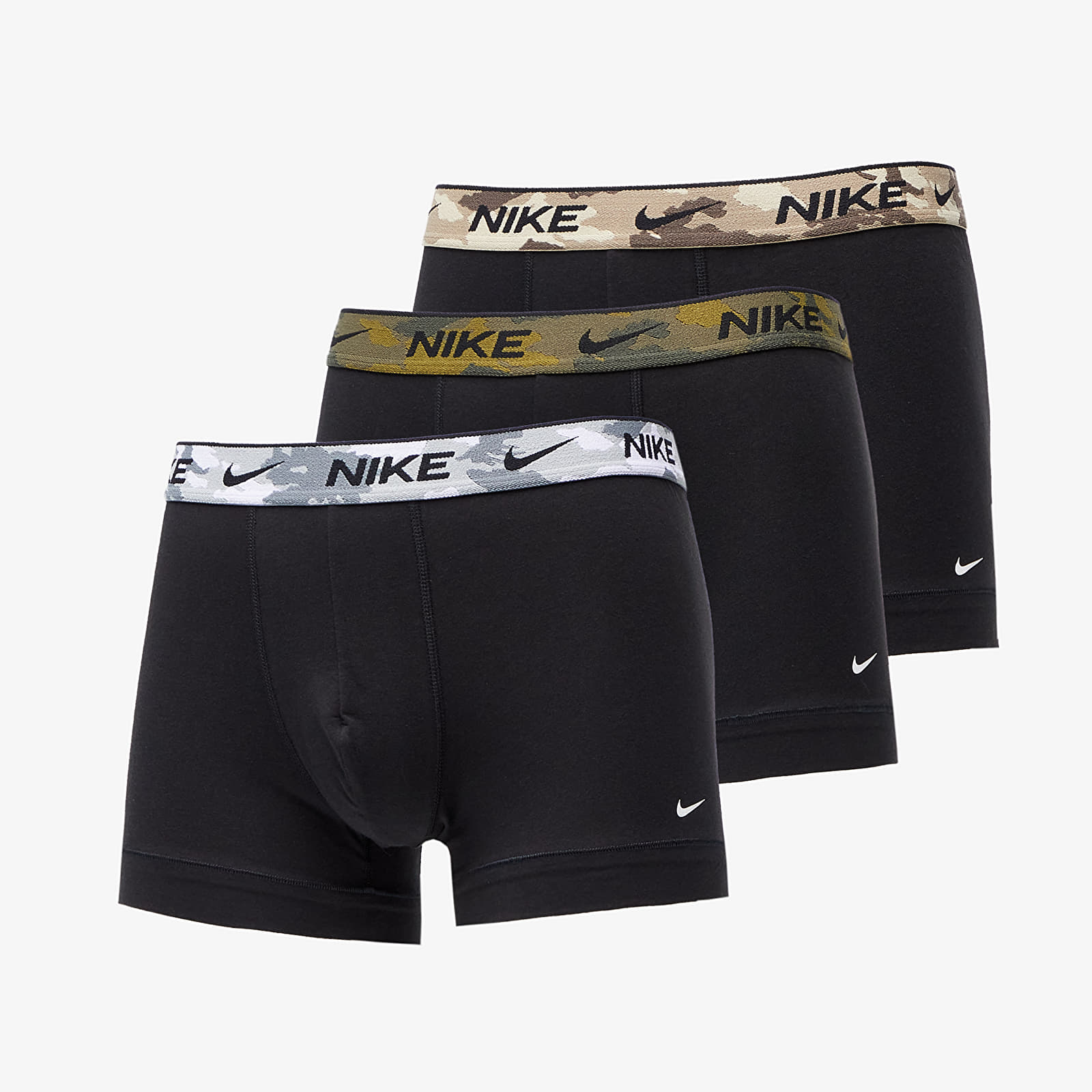 Боксерки Nike Trunk 3 Pack Black/ White Camo/ Olive Camo/ Khaki 1333576