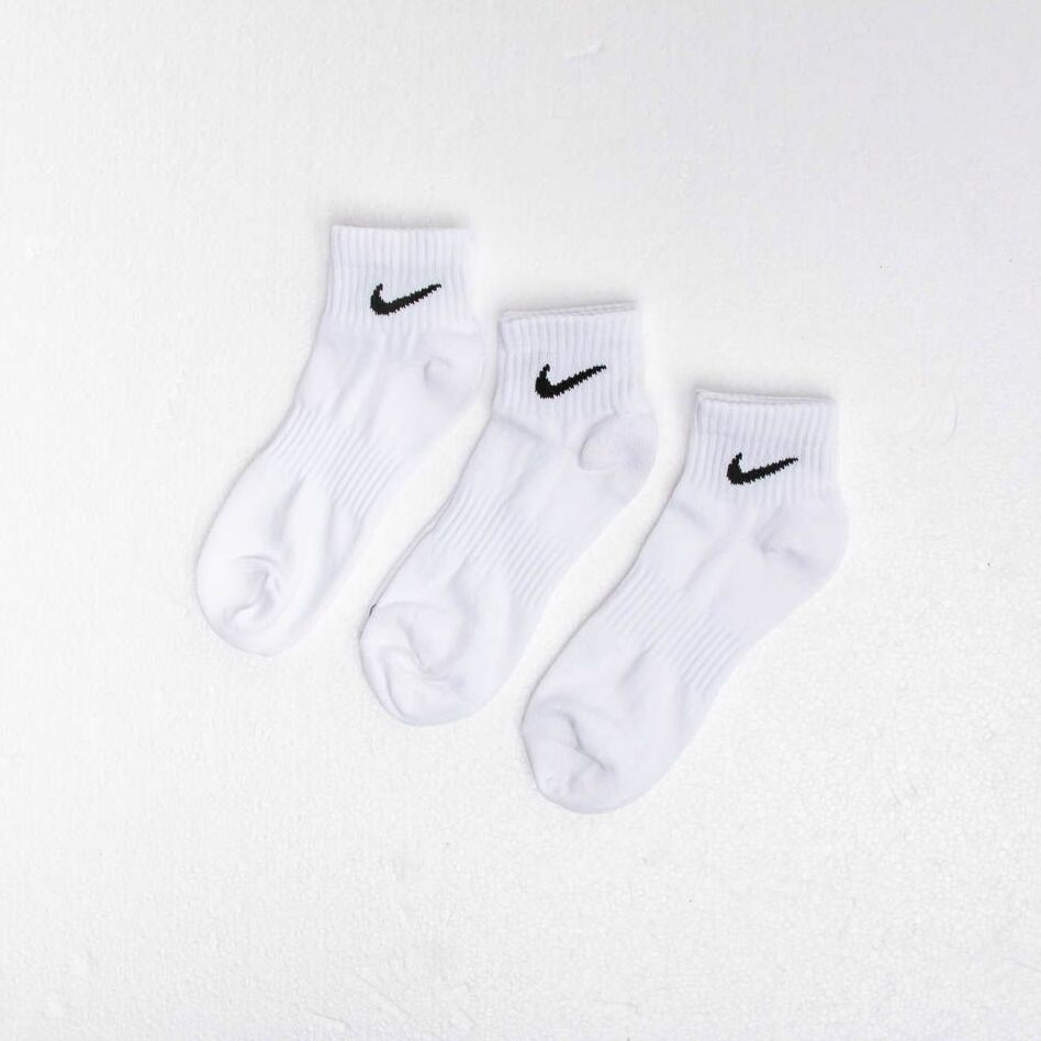 Чорапи Nike Everyday Lightweight Ankle Socks 3-Pack White 255439