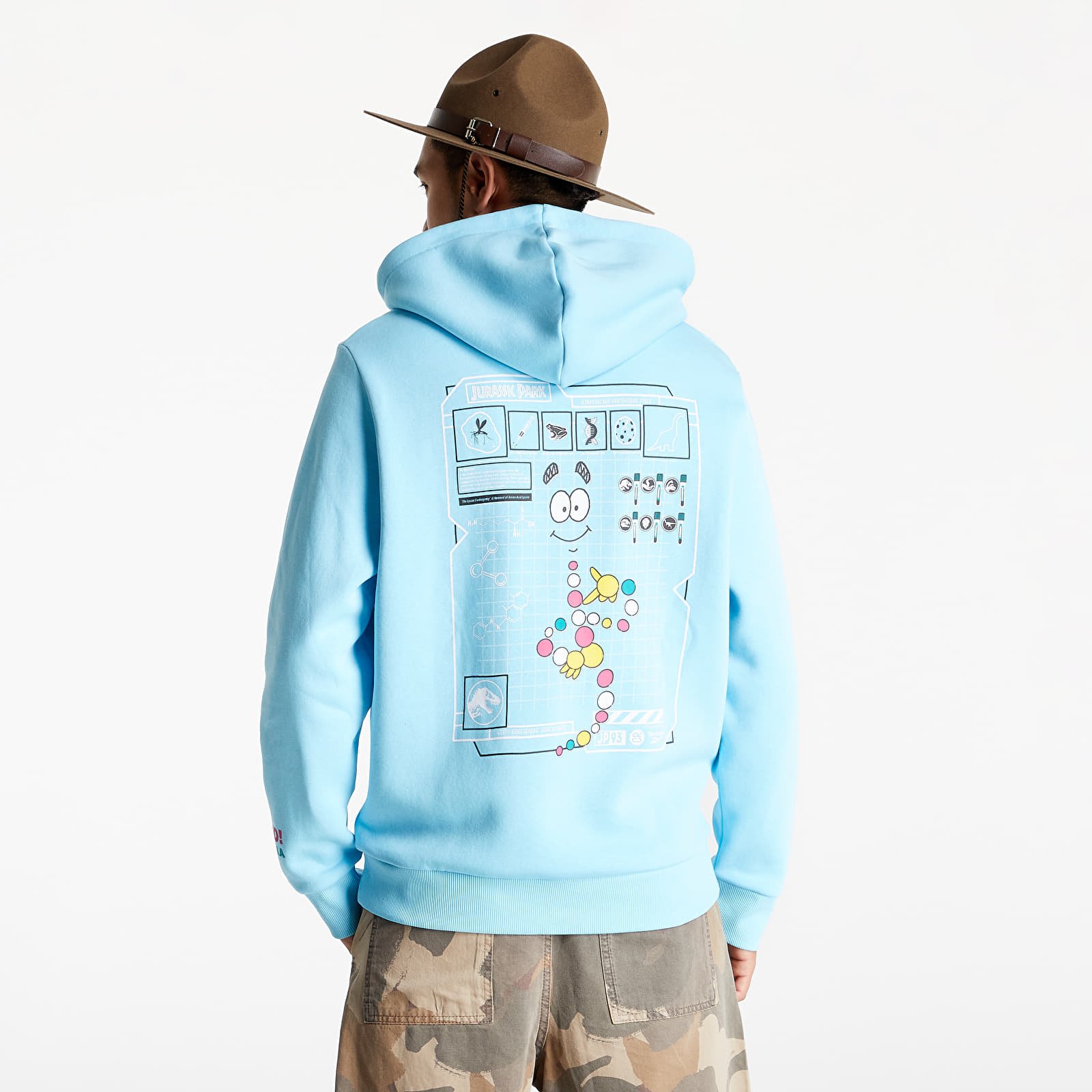 Суичъри и пуловери Reebok Jurassic Park Hoodie Digital Blue 668179