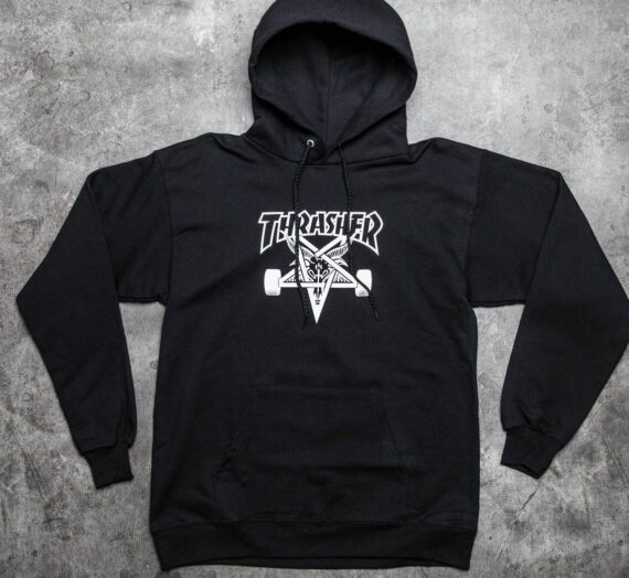 Суичъри и пуловери Thrasher Skategoat Hood Black 72355