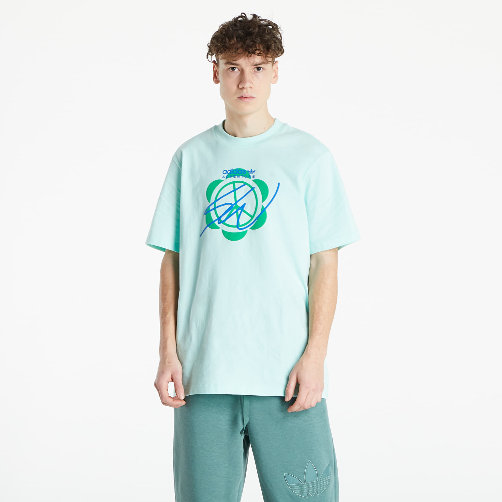 Тениски adidas x Sean Wotherspoon Reversible Tee Clear Mint 791923