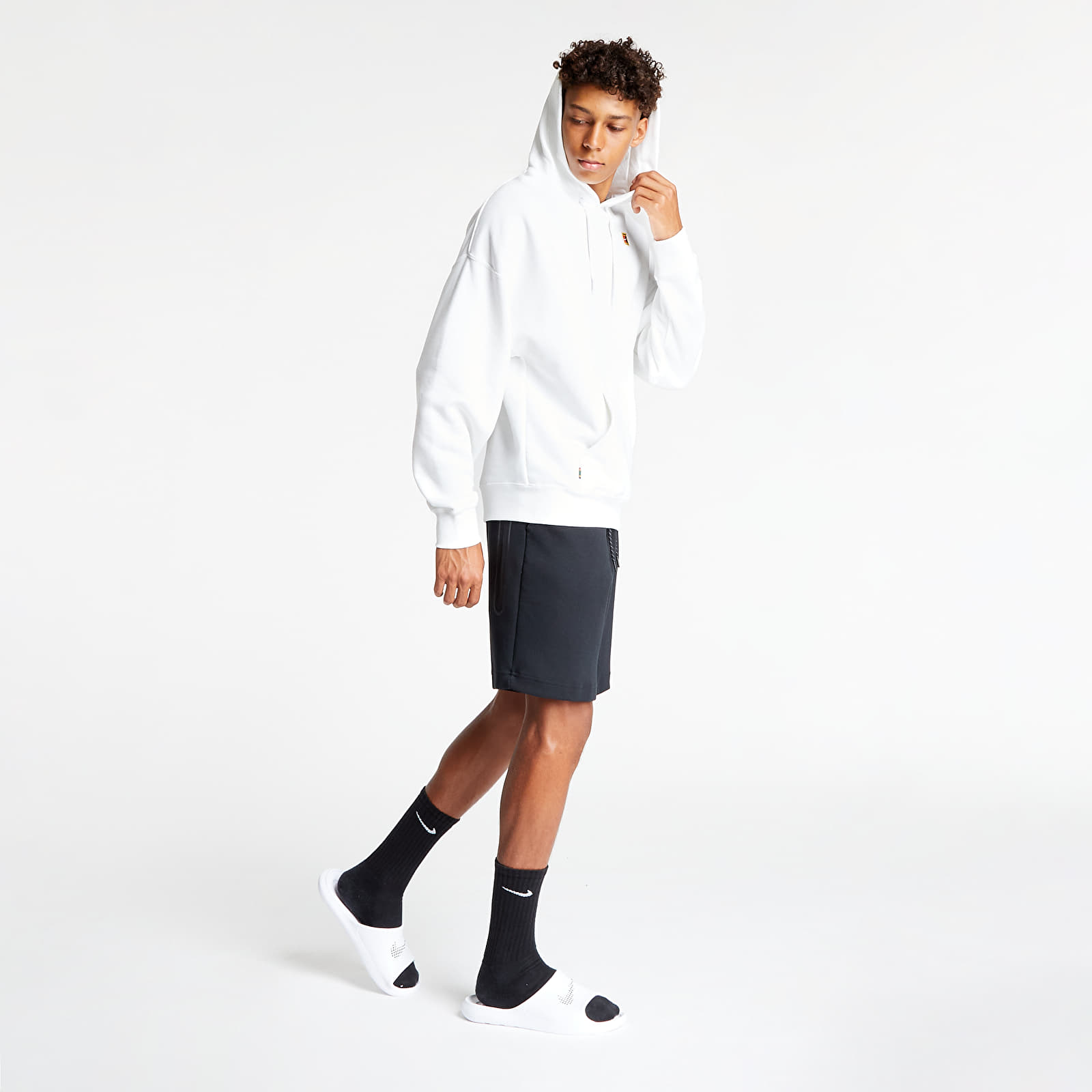 Суичъри и пуловери NikeCourt Men’s Fleece Tennis Hoodie White 802321