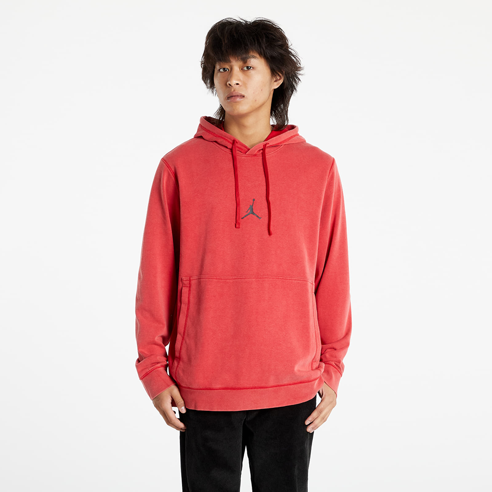 Суичъри и пуловери Jordan Dri-FIT Air Men’s Fleece Pullover Hoodie Gym Red/ Black 806845