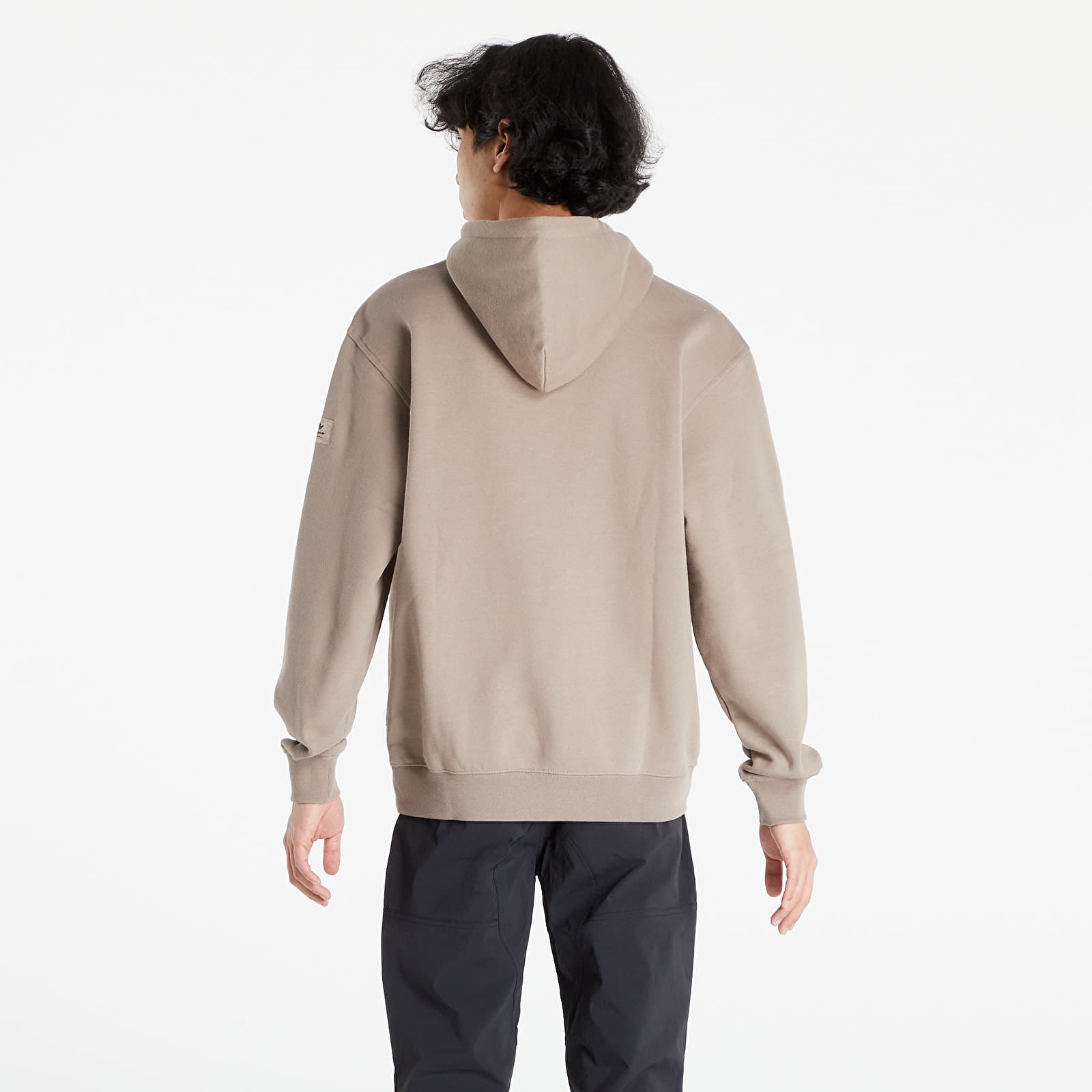 Суичъри и пуловери adidas Trefoil Linear Hoodie Brown 859513