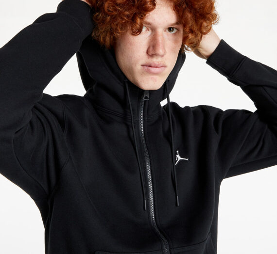 Суичъри и пуловери Jordan Essentials M Fleece Full-Zip Hoodie Black 864961
