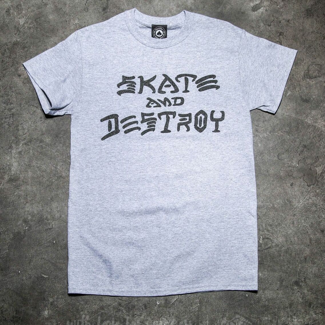 Тениски Thrasher Skate And Destroy T-Shirt Gray 91707