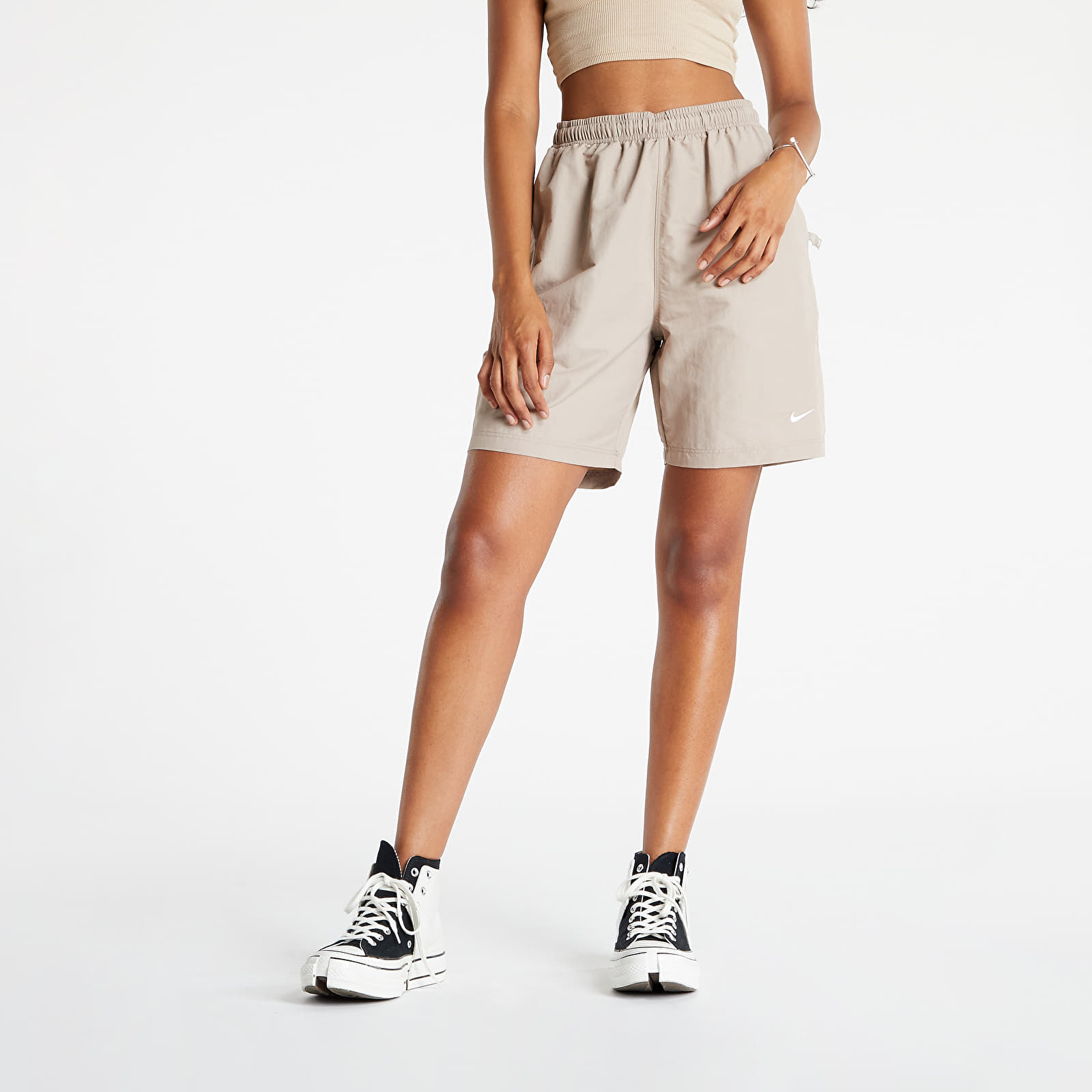 Къси панталони NikeLab U NRG Solo Swoosh Short Malt/ White 947185