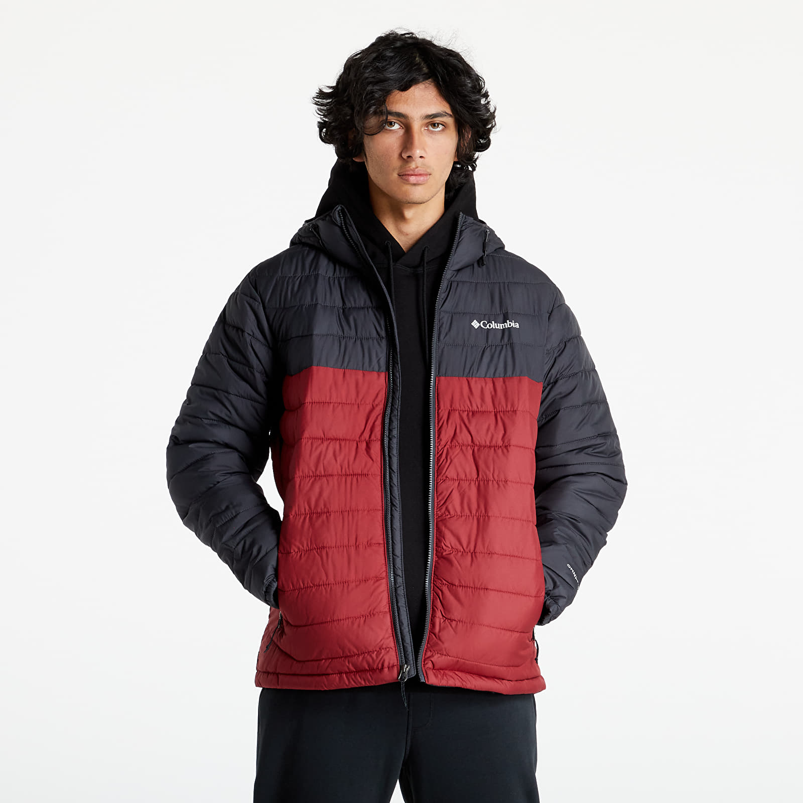 Якета и палта Columbia Powder Lite™ Hooded Jacket Red Jasper 953812