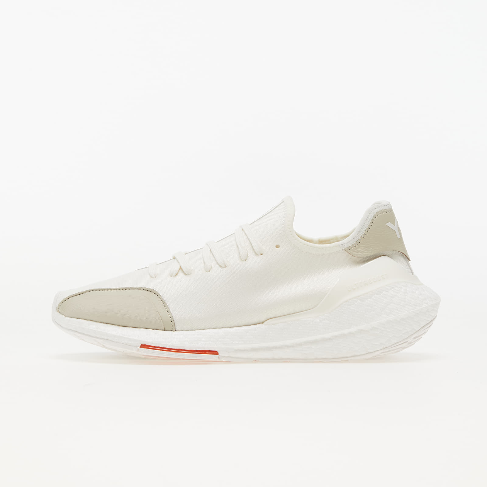 Мъжки кецове и обувки Y-3 UltraBOOST 21 Core White/ Clear Brown/ Bold Orange 960970