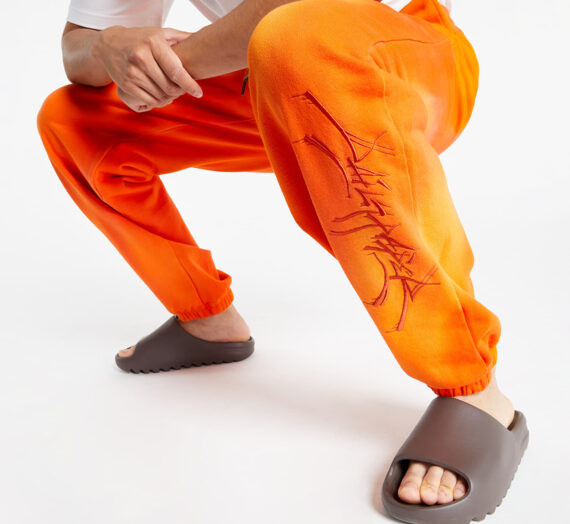 Анцузи Daily Paper Lex Pant Washed Orange 966655
