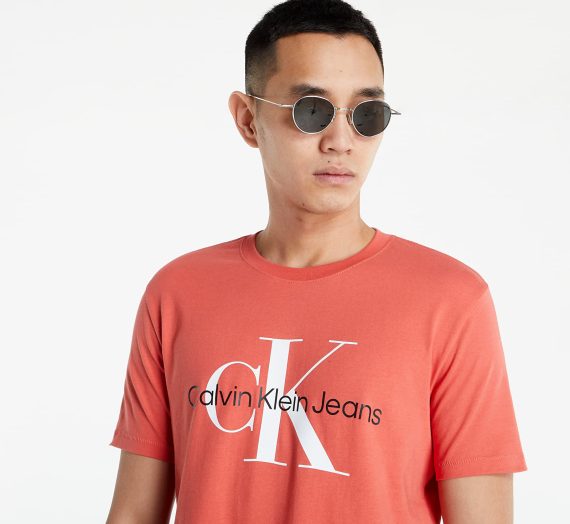 Тениски Calvin Klein Jeans Seasonal Monogram Tee Rhubarb Red 989785