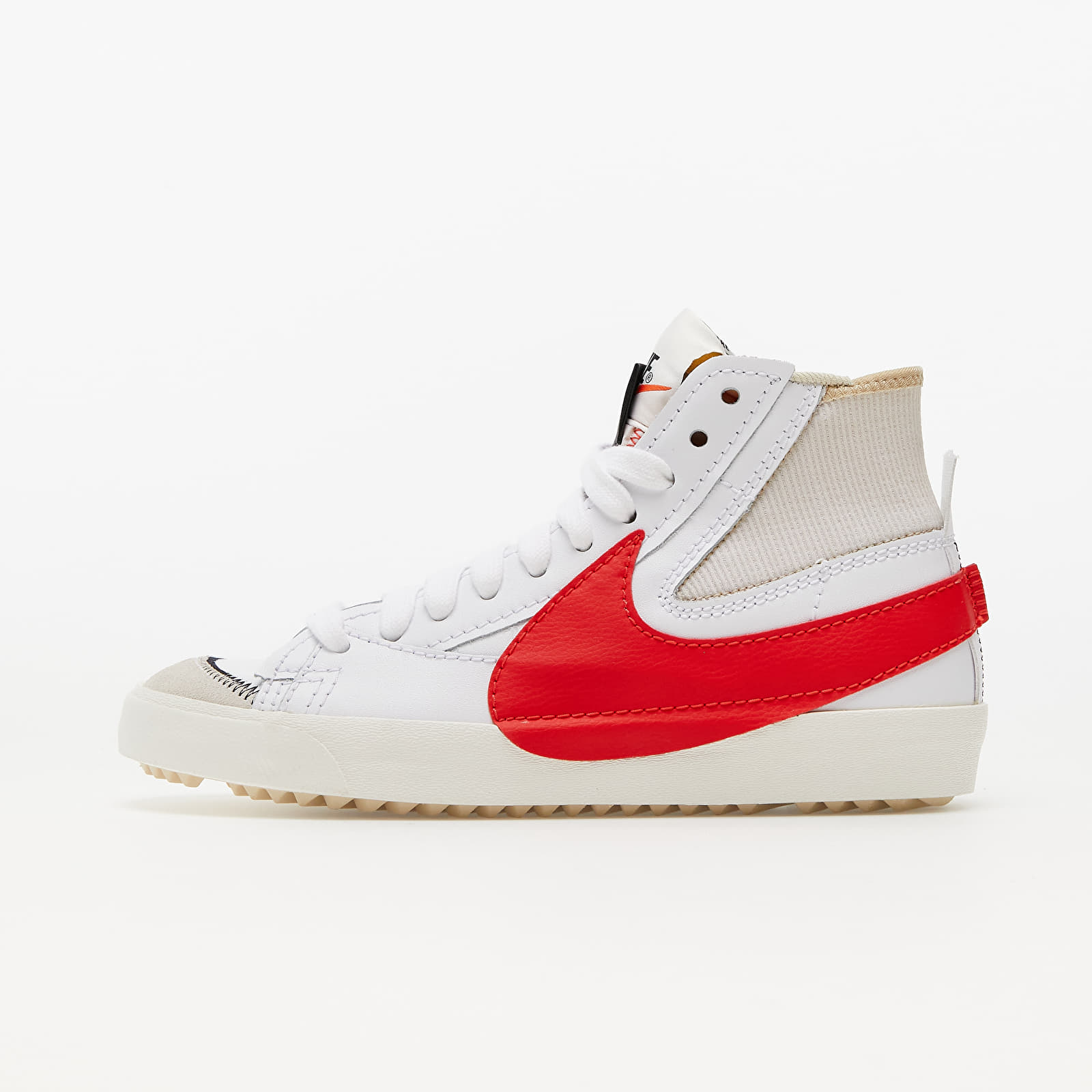 Мъжки кецове и обувки Nike Blazer Mid ’77 Jumbo White/ Habanero Red-Rattan-White 1170205