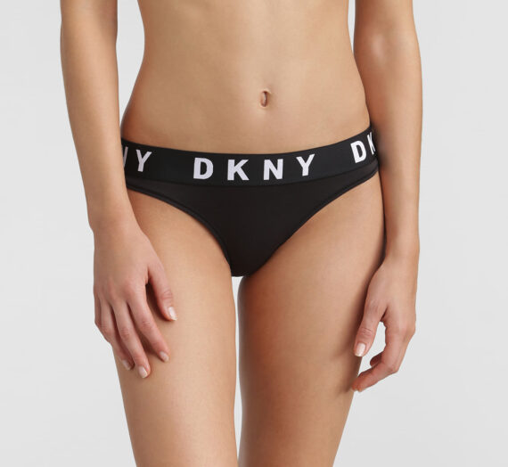 Бикини DKNY Intimates Cozy Boyfriend Bikini Black/ White 1185334