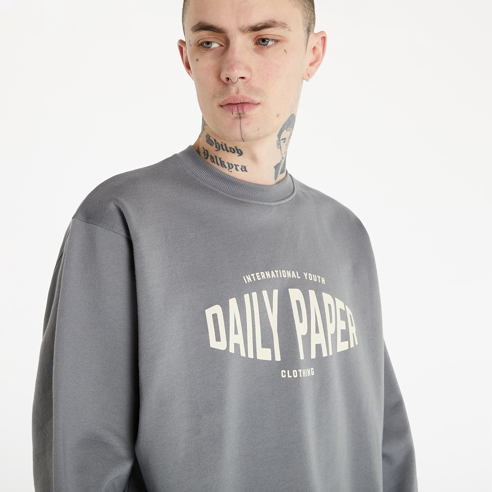 Суичъри и пуловери Daily Paper Youth Sweatshirt Charcoal Grey 1356799