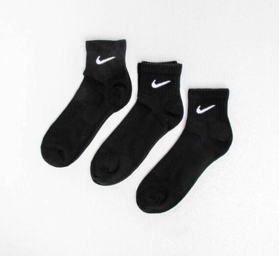 Чорапи Nike Everyday Lightweight Ankle Socks 3-Pack Black 251538