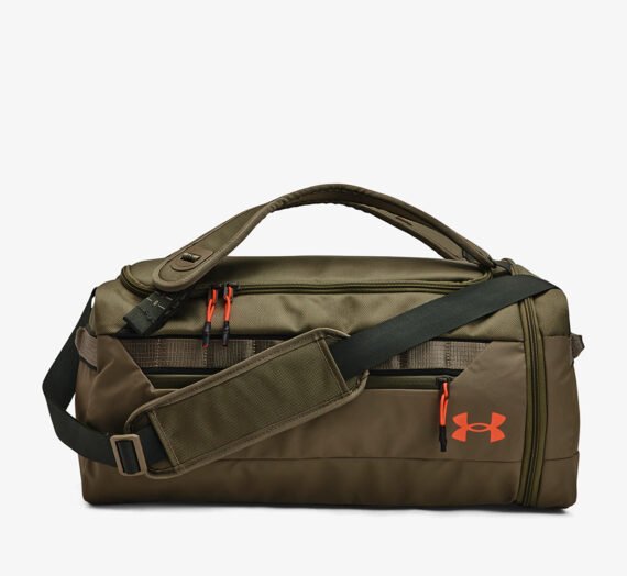 Crossbody чанти Under Armour Triumph Duffle Backpack Tent/ Baroque Green/ Blaze Orange 912796
