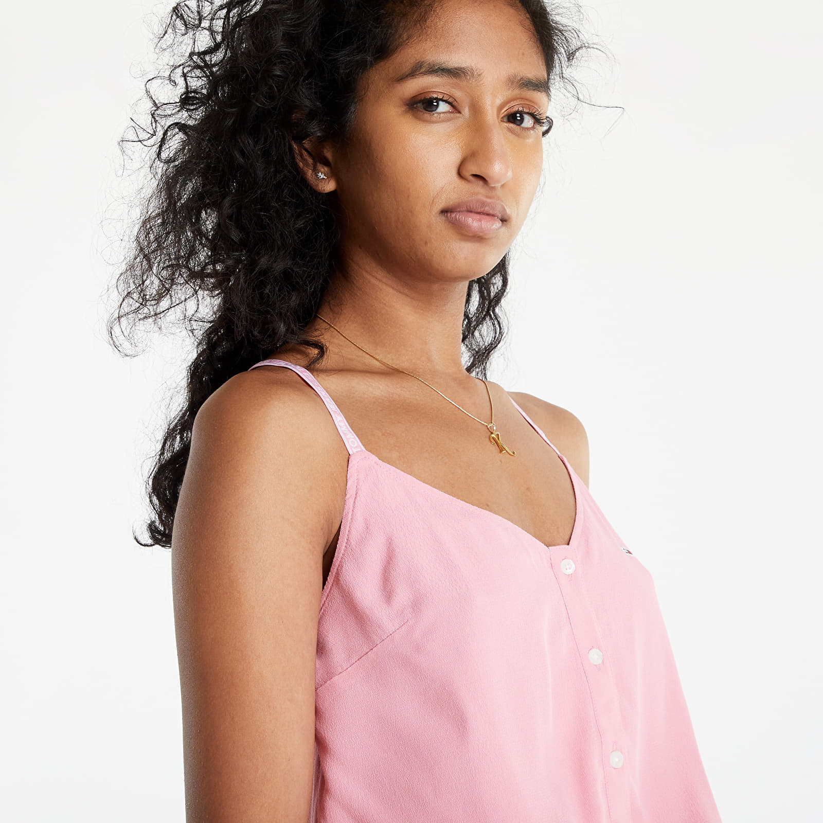 Топове Tommy Jeans Essential Strappy Top Fresh Pink 992725