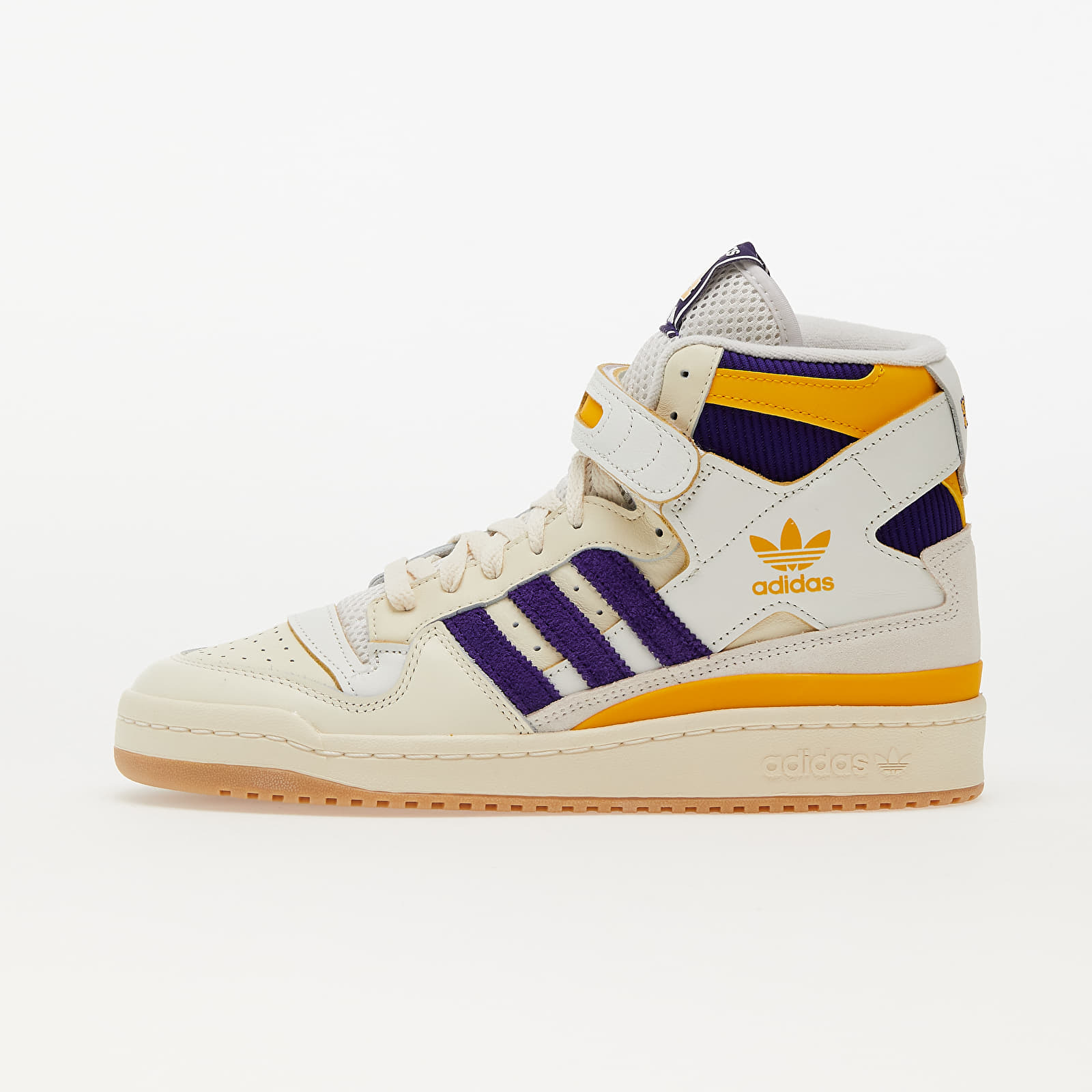 Мъжки кецове и обувки adidas Forum 84 High ‘Lakers’ Core White/ Core Purple/ Collegiate Gold 1219015
