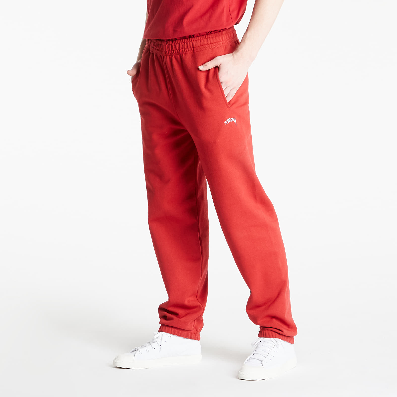 Дънки и панталони Stüssy Stock Logo Pant Red 1322299