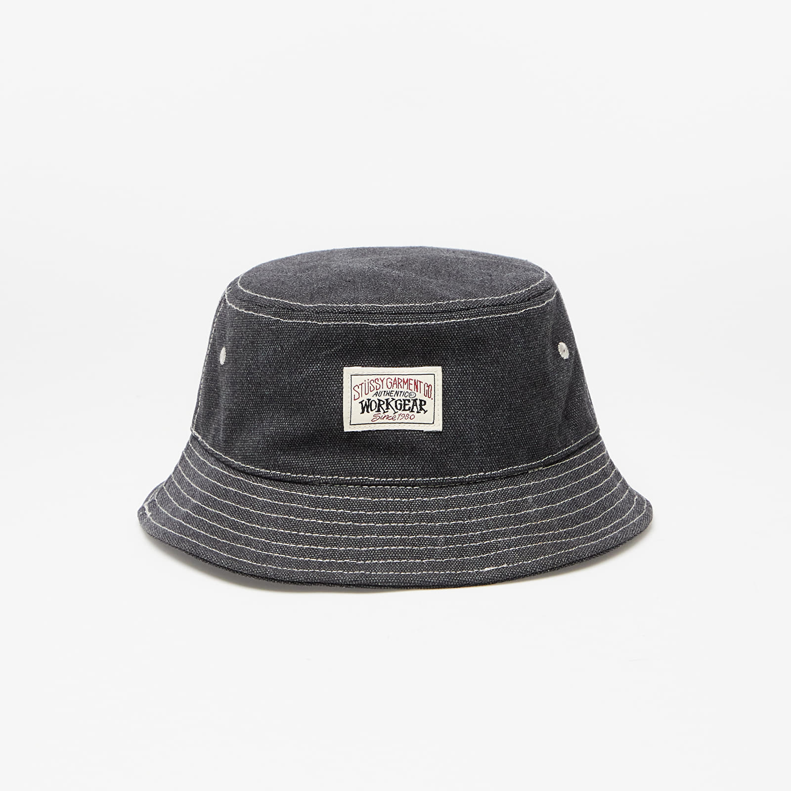 Бъкет шапки Stüssy Canvas Workgear Bucket Hat Black 1322410