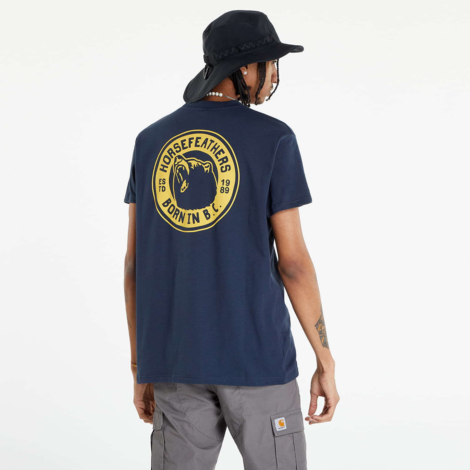 Тениски Horsefeathers Roar T-Shirt Midnight Navy 1359700