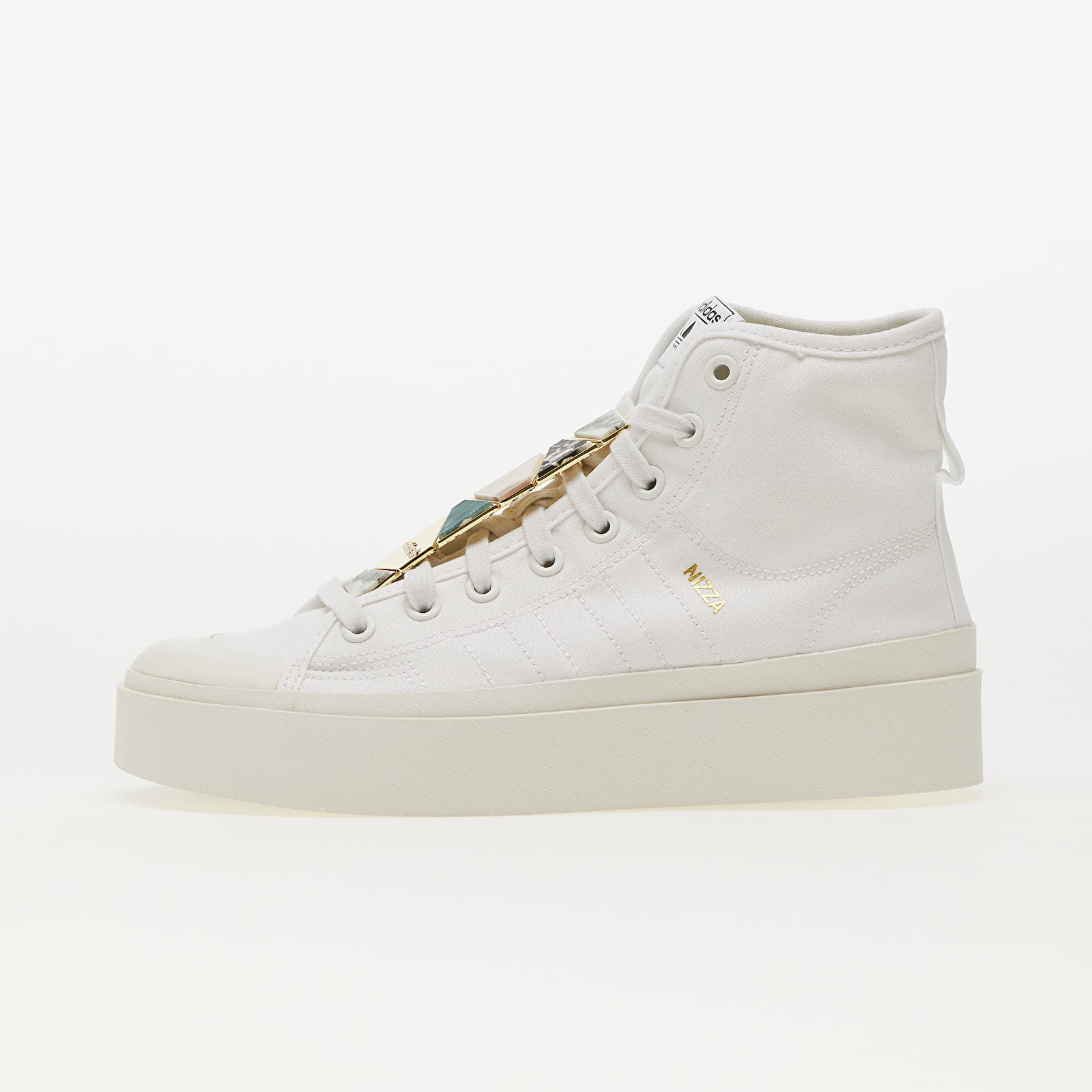 Дамски кецове и обувки adidas Nizza Bonega Mid W Ftw White/ Ftw White/ Gold Metalic 1365670