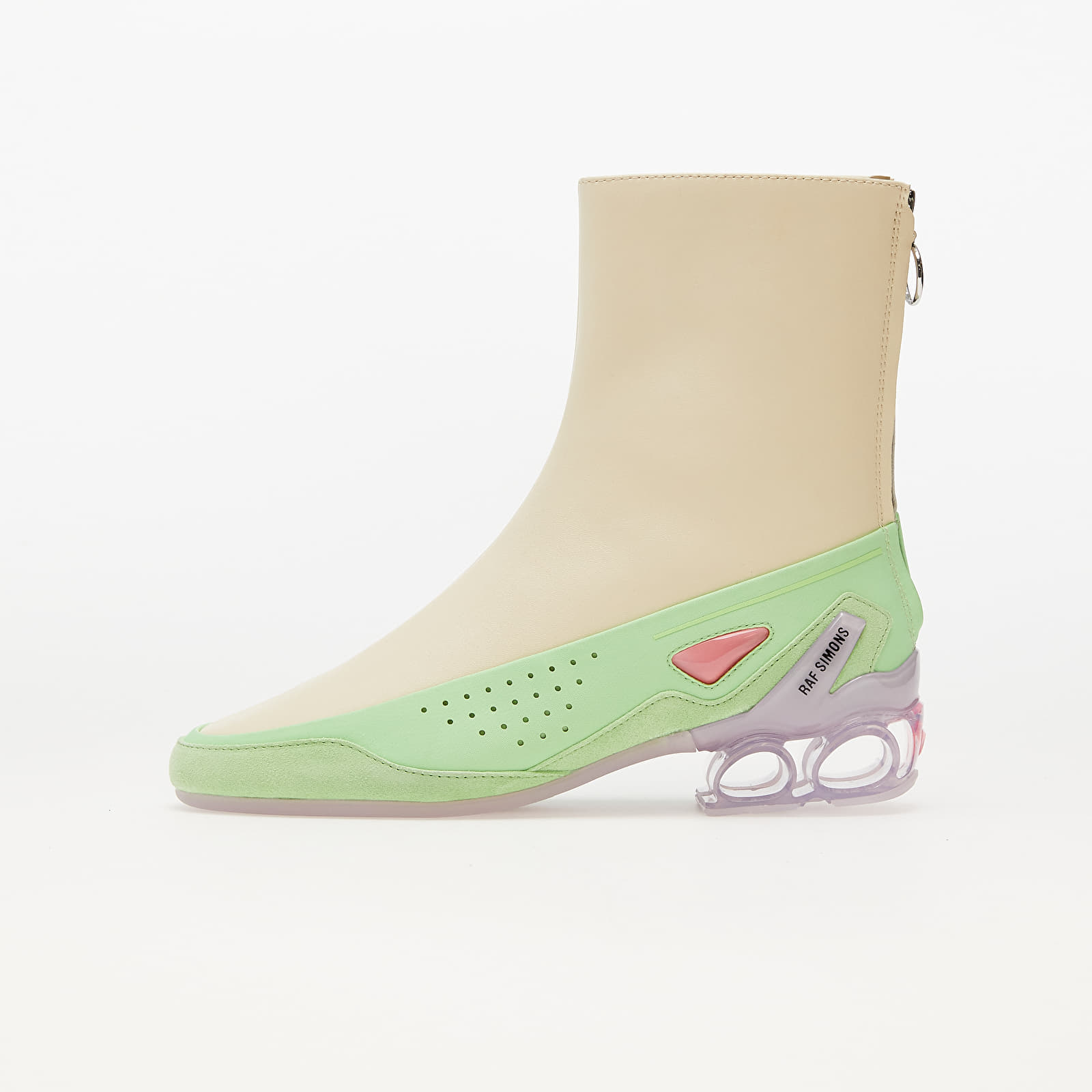 Мъжки кецове и обувки RAF SIMONS Cycloid-4 Cream Pastel Pink 1374178