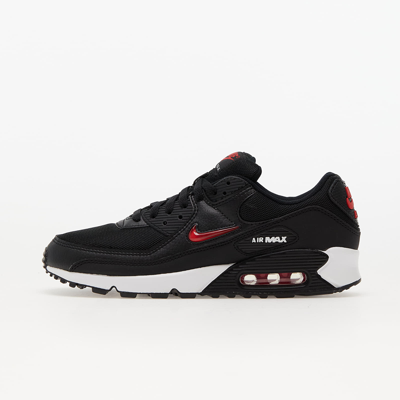 Мъжки кецове и обувки Nike Air Max 90 Black/ University Red-White 1380268