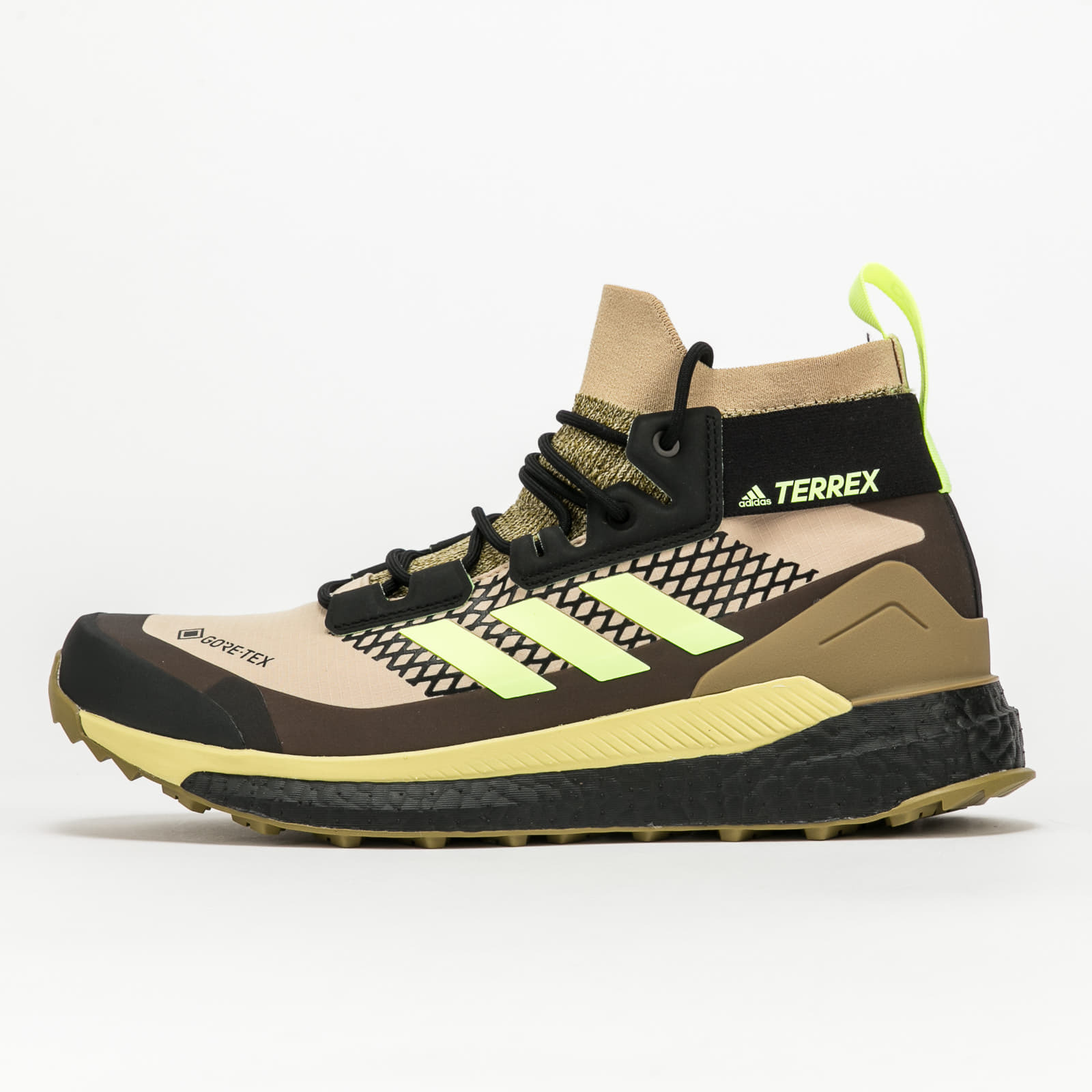 Мъжки кецове и обувки adidas Performance Terrex Free Hiker GTX Savanna/ Hi-Res Yellow/ Core Black 1403515
