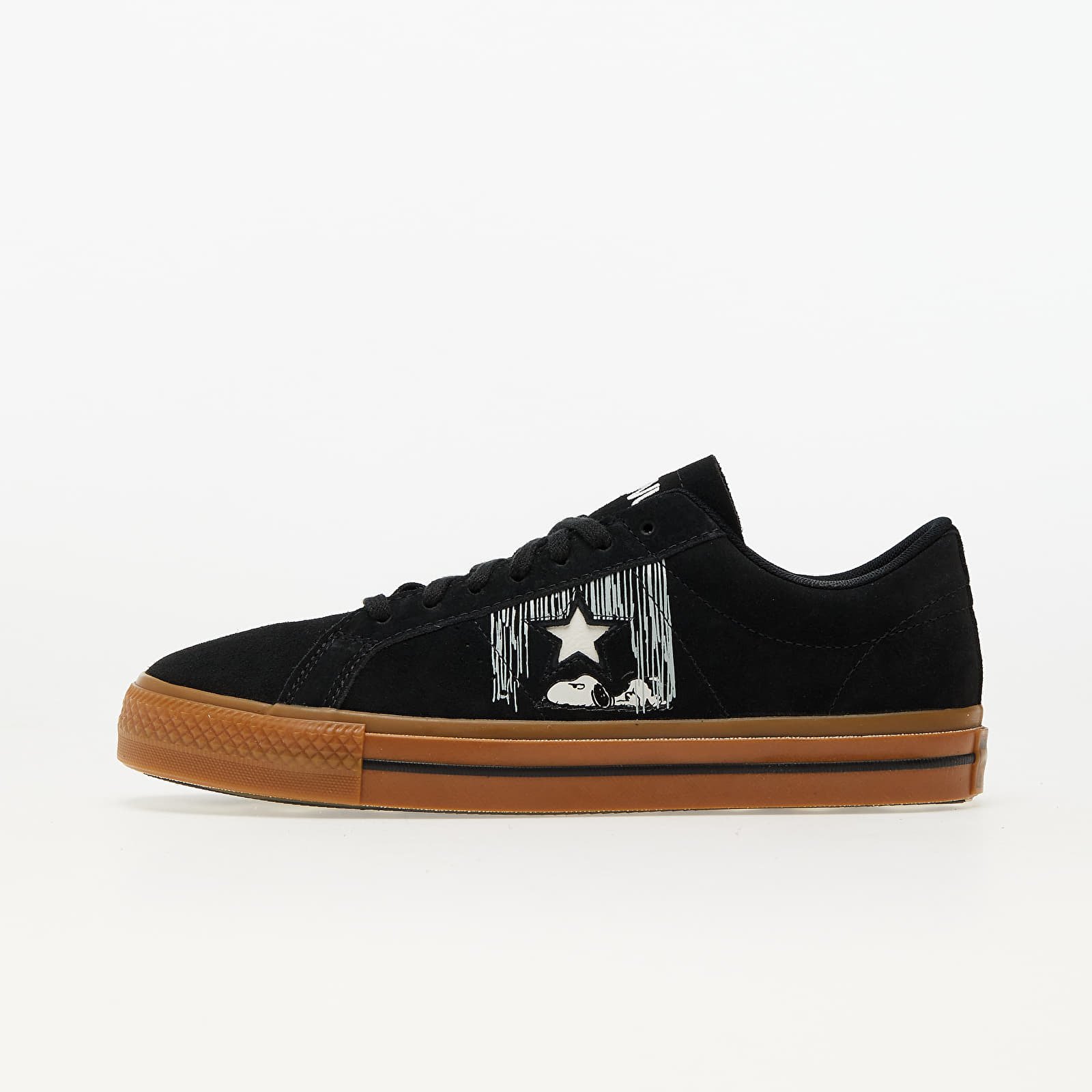 Мъжки кецове и обувки Converse x Peanuts One Star Black/ Egret/ Gum Honey 1416010