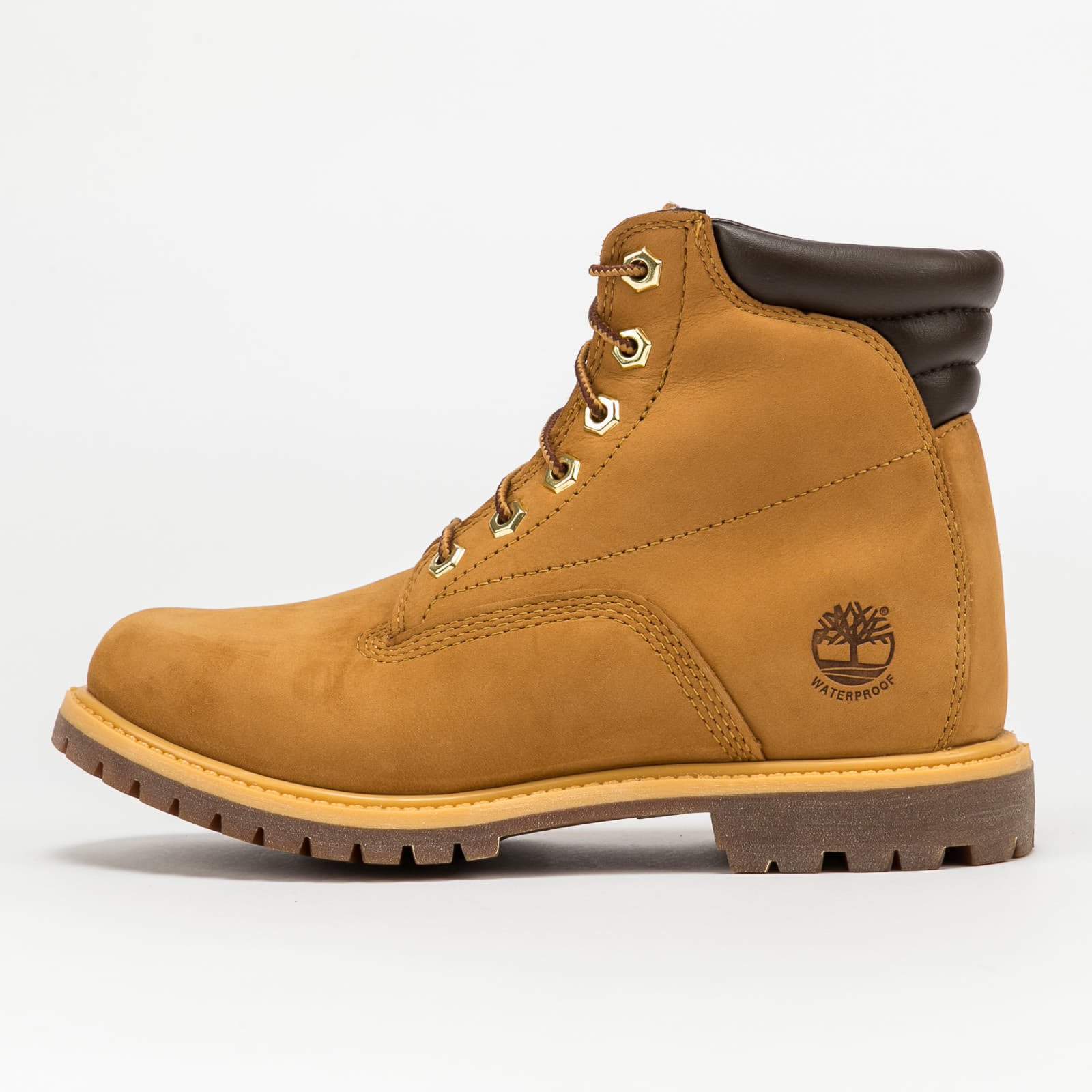 Дамски кецове и обувки Timberland Waterville 6 In Waterproof Boot Wheat Numbuck 1468570