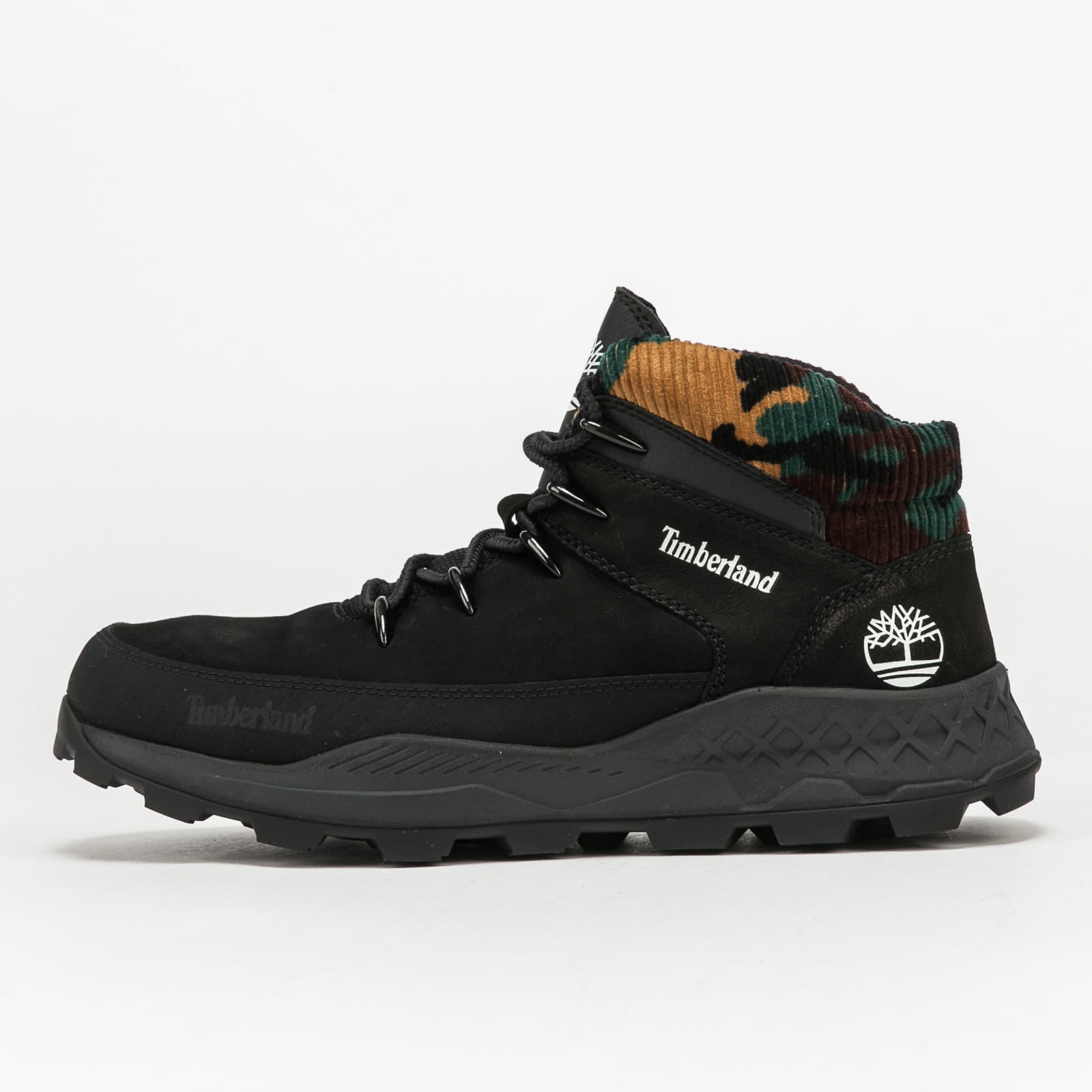 Мъжки кецове и обувки Timberland Brooklyn Mid Hiker Black Nubuck/ Wood Camo 1468618