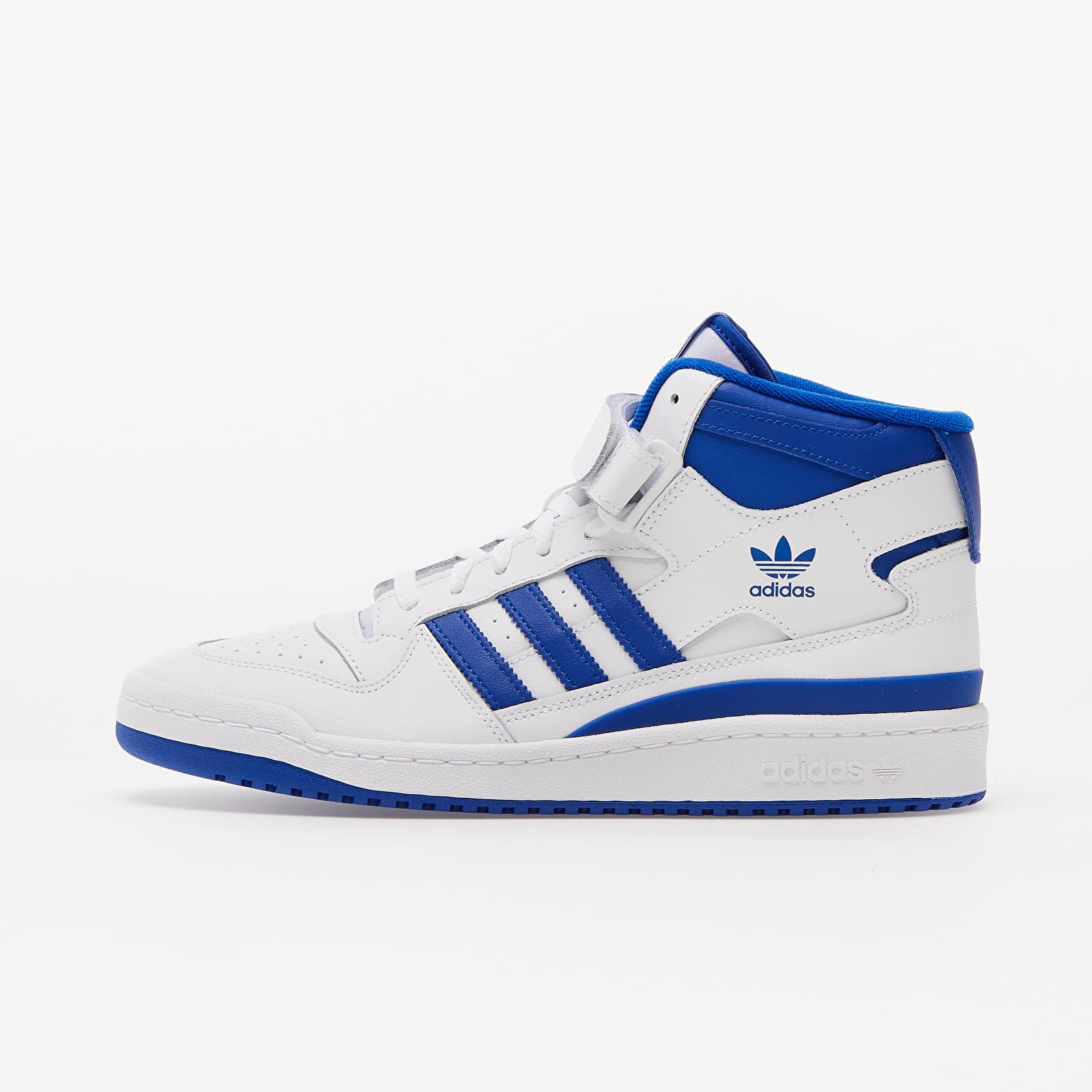 Мъжки кецове и обувки adidas Forum Mid Ftw White/ Royal Blue/ Ftw White 829231